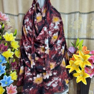 জরজেট নিকাব হিজাব (Code: JNH016)