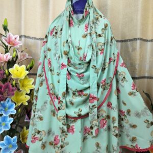 জরজেট নিকাব হিজাব (Code: JNH010)