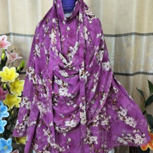 জরজেট নিকাব হিজাব (Code: JNH06)