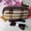 Beige & Brown Check Multi-Use Stylish Clutch